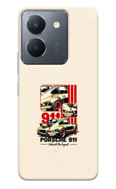 Classic Porsche 911 Vivo Y36 Back Cover